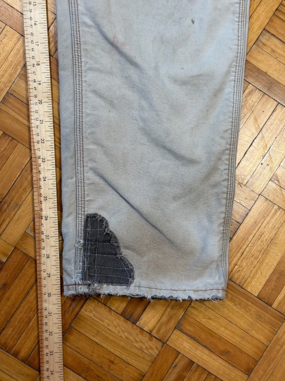 Vintage 2006 Carhartt B111 Men's Loose Straight Washed Duck Lined Work 31x30 - Picture 11 of 13
